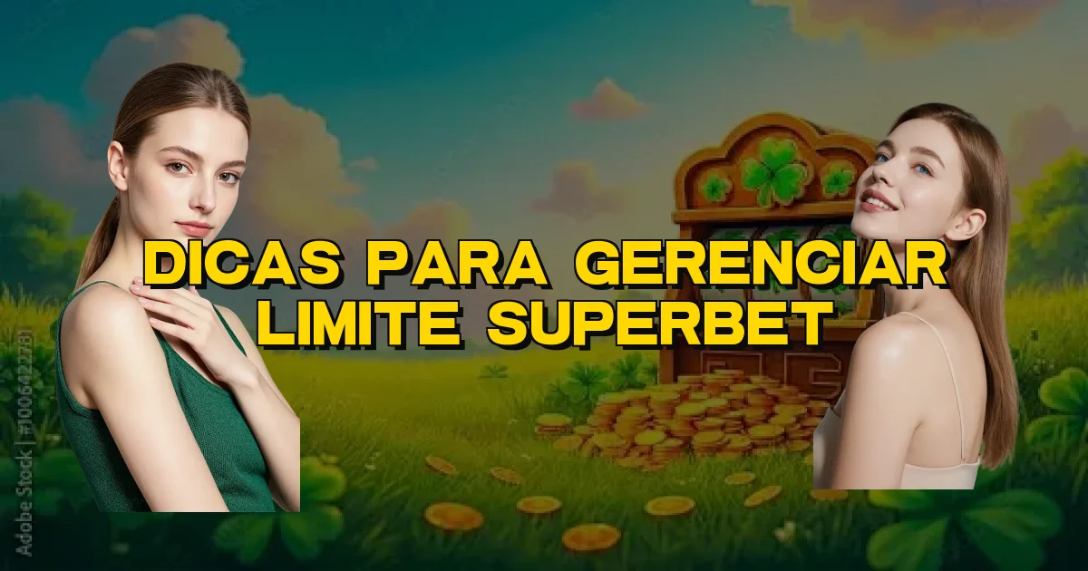 Dicas Para Gerenciar Limite Superbet Oficial